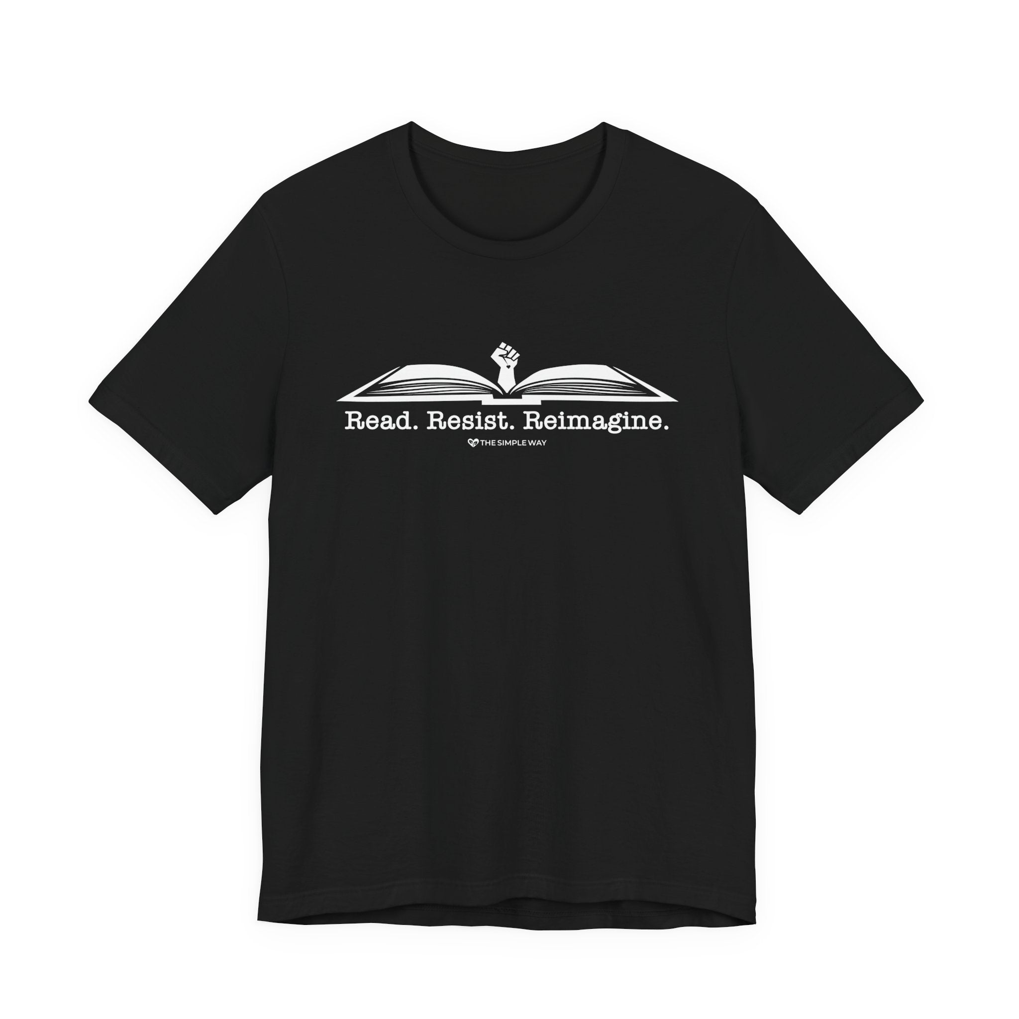Read. Resist. Reimagine. Tee