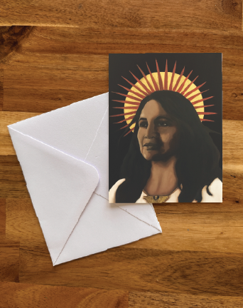 Dolores Huerta greeting card