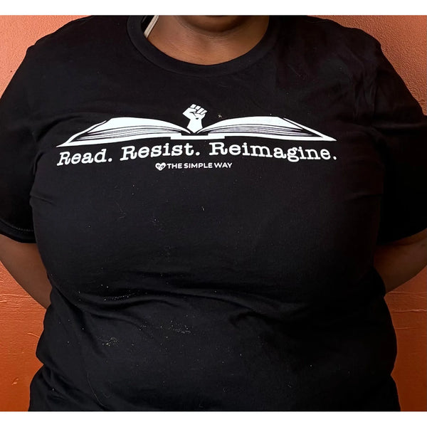 Read. Resist. Reimagine. Tee