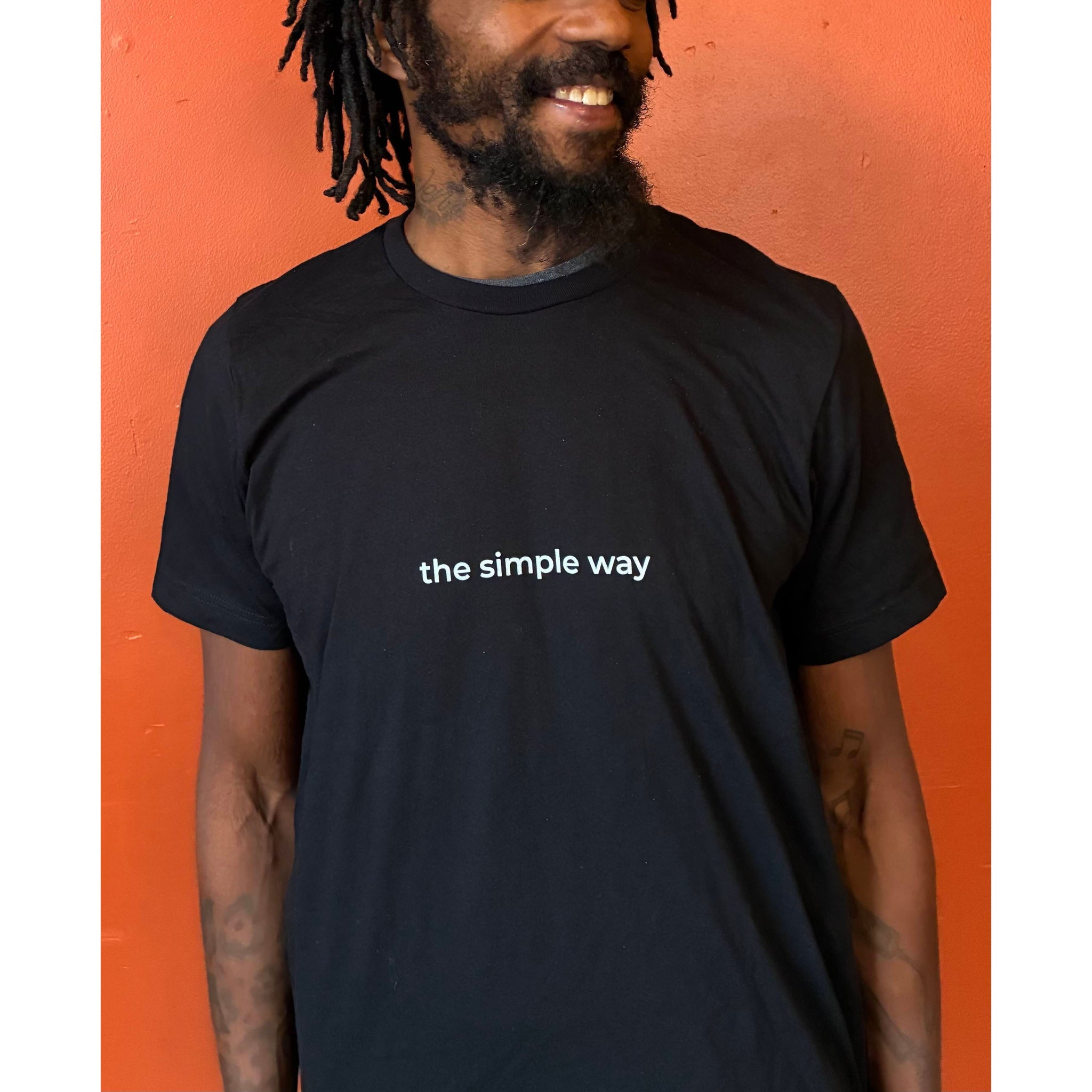 the simple way small print tee