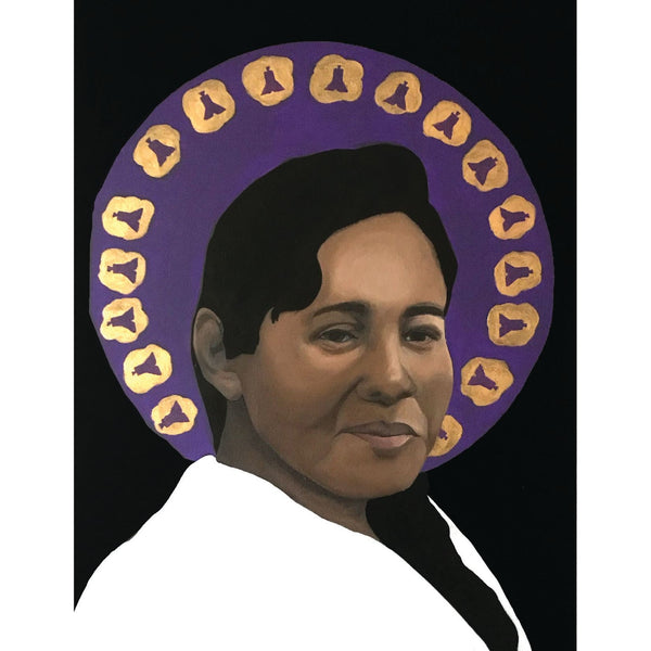 Mary Brave Bird greeting card